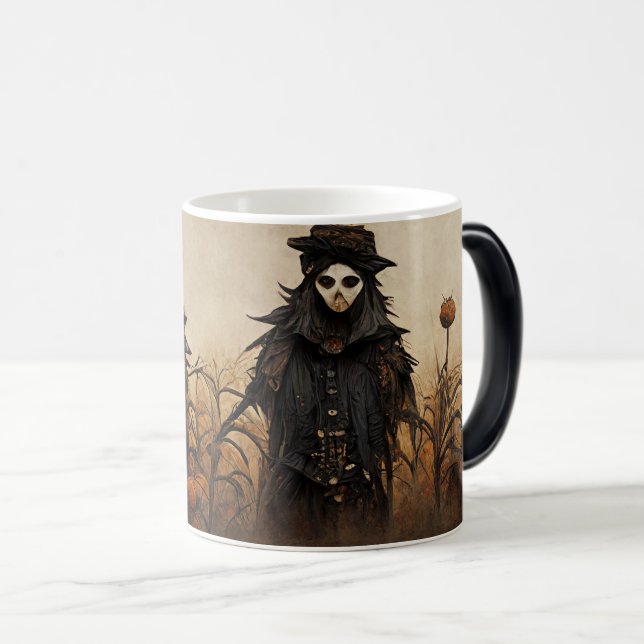 Erstellen Sie Ihre eigene gruselige Gothic-Skizze Verwandlungstasse (VorderseiteRechts)