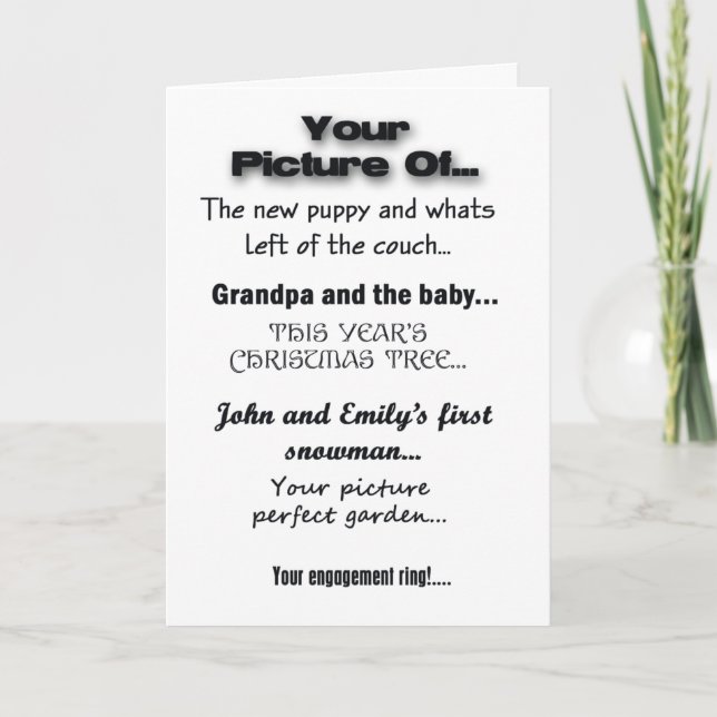 Erstellen Sie Ihre eigene Grußkarte V Karte (Vorderseite)