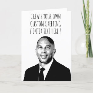 Erstellen Sie Ihre eigene Hakeem Jeffries Card Karte