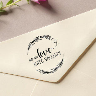 Erstellen Sie Ihre eigene, handgefertigte Name Kau Gummistempel
