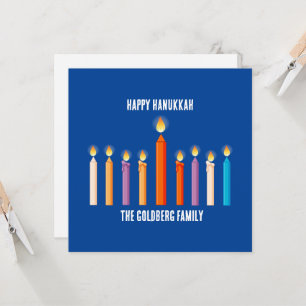 Erstellen Sie Ihre eigene Happy Hanukkah Card