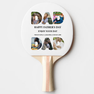 Erstellen Sie Ihre eigene Happy Väter Tag 6 Foto C Tischtennis Schläger