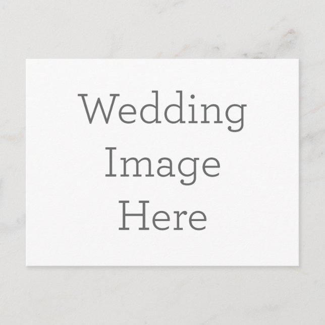 Ankündigungspostkarte (Vorderseite)