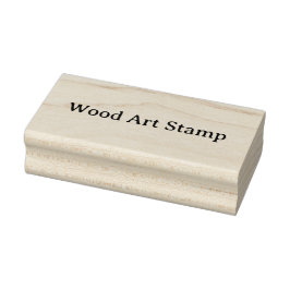 Erstellen Sie Ihre eigene Holz-Kunst 1,5" x 3" Gummistempel