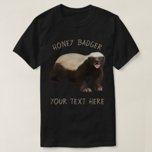 Erstellen Sie Ihre eigene Honig-Badger-Komik T-Shirt