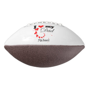 Erstellen Sie Ihre eigene I-Liebe für meinen Vater Football