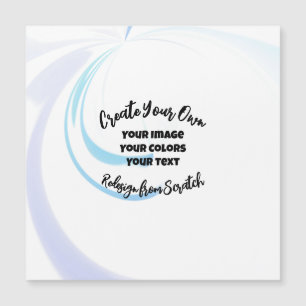 Erstellen Sie Ihre eigene individuell angepasste K Magnetkarte