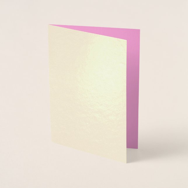 Erstellen Sie Ihre eigene, individuell gestaltete  Folienkarte (Vorderseite)