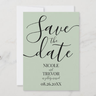 Erstellen Sie Ihre eigene individuelle Hochzeit Save The Date
