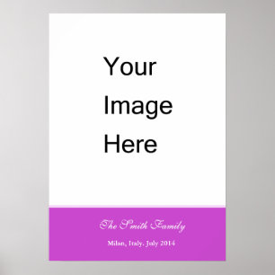 Erstellen Sie Ihre eigene, individuelle Zazzle-Vor Poster