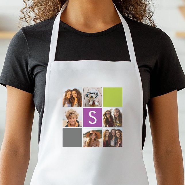 Erstellen Sie Ihre eigene Instagramm-Collage benut Schürze (Personalized Kitchen Apron)