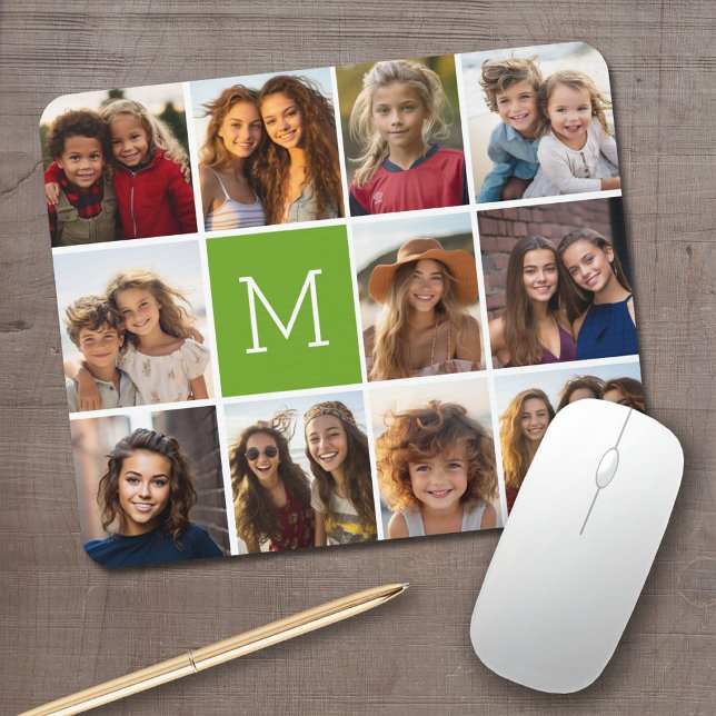 Erstellen Sie Ihre eigene Instagramm-FotoCollage L Mousepad (Personalized Mousepad - Add Your Photos to this template)