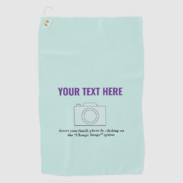 Erstellen Sie Ihre eigene Jade Pasta im Mondlicht Golfhandtuch