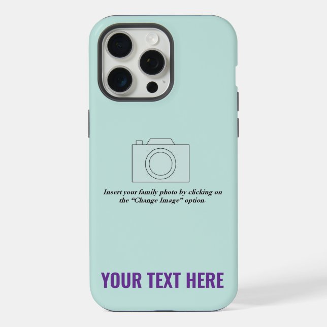 Erstellen Sie Ihre eigene Jade Pasta im Mondlicht iPhone Hülle (Rückseite)