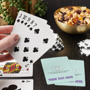 Erstellen Sie Ihre eigene Jade Pasta im Mondlicht Spielkarten