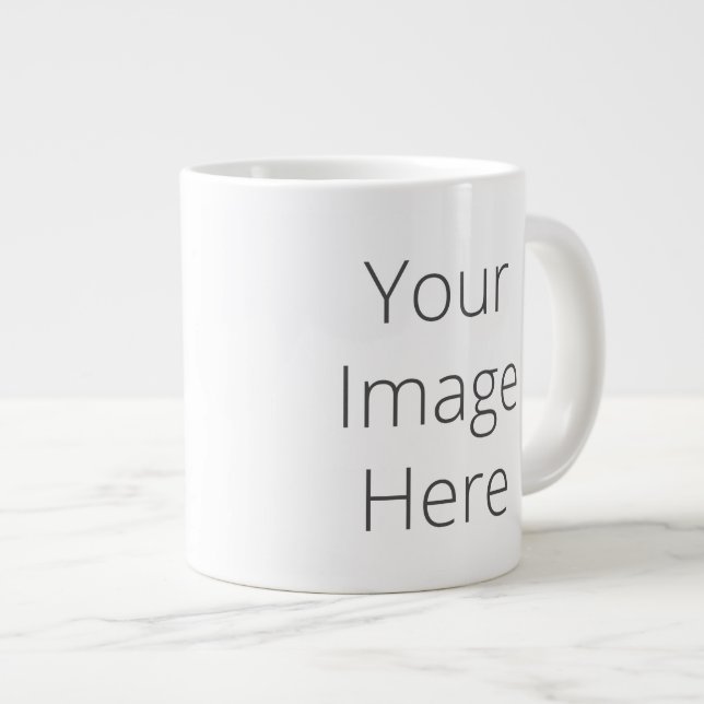Erstellen Sie Ihre eigene Jumbo-Tasse (Vorderseite Rechts)