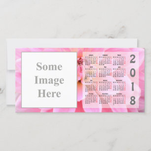 Erstellen Sie Ihre eigene Kalender-Fotokarte 2018