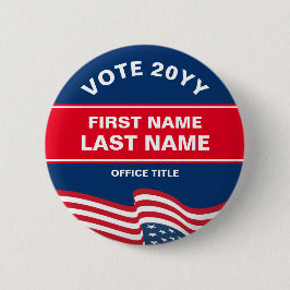 Erstellen Sie Ihre eigene Kampagne Red Blue Button