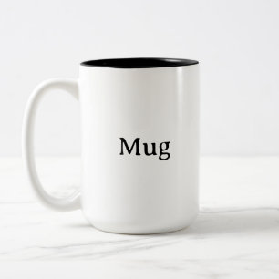 Erstellen Sie Ihre eigene klassische 15 oz  Zweifarbige Tasse
