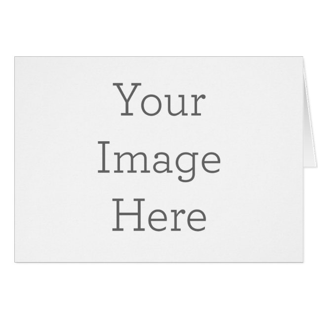 Mitteilungskarte Gefaltete Karte (Vorderseite (Horizontal))