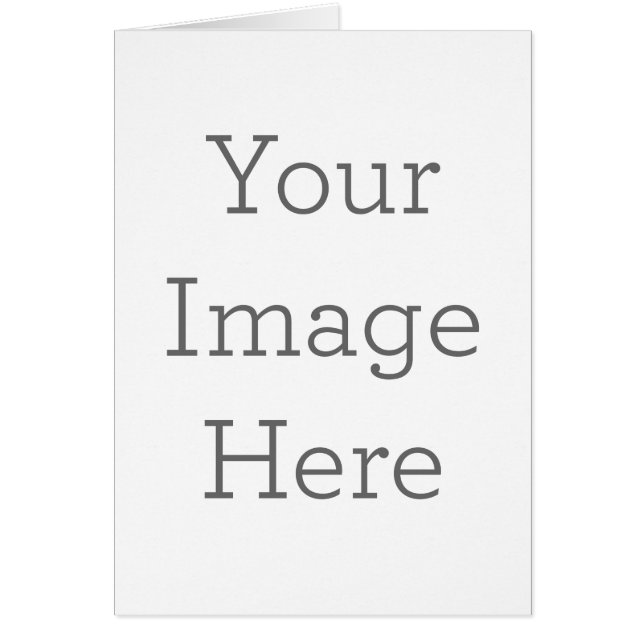 Mitteilungskarte Gefaltete Karte (Vorne)