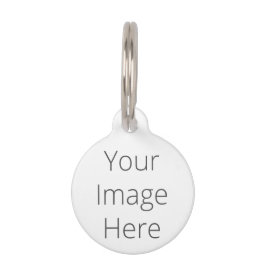 Erstellen Sie Ihre eigene kleine Runde-Tag-Nummer Tiermarke