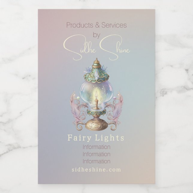 Erstellen Sie Ihre eigene, komplizierte Feuerstamp Weinetikett (Einzelnes Label)