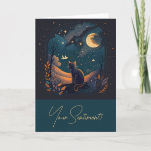 Erstellen Sie Ihre eigene Landschaftliche mystisch Feiertagskarte