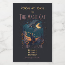 Erstellen Sie Ihre eigene Landschaftliche mystisch Weinetikett