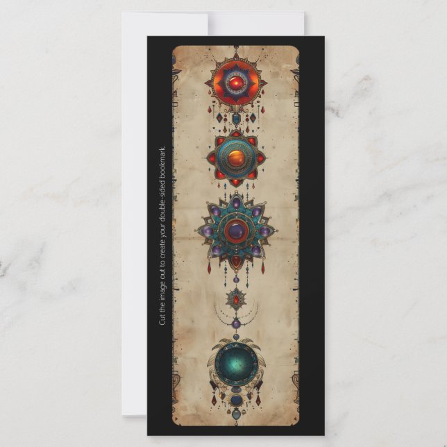 Erstellen Sie Ihre eigene Lesezeichen-Karte für ma (Vorderseite)