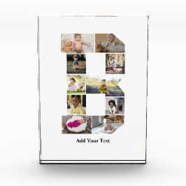 Erstellen Sie Ihre eigene Letter-B-FotoCollage Fotoblock