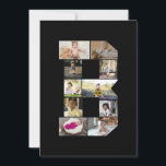 Erstellen Sie Ihre eigene Letter-B-FotoCollage Karte<br><div class="desc">Diese Monogramm-Foto-Collage ist ein personalisiertes Design,  das ein fett formatiertes Monogramm (Initialen oder Buchstaben) mit einer Sammlung von Fotos kombiniert,  die in oder um es herum künstlerisch angeordnet sind. Es ist eine stilvolle Art,  Erinnerungen zu präsentieren und gleichzeitig eine einzigartige,  elegante Touch zu Dekoration oder Geschenken hinzuzufügen.</div>