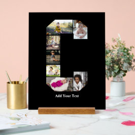 Erstellen Sie Ihre eigene Letter-C-FotoCollage Acrylschild