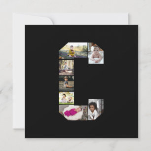 Erstellen Sie Ihre eigene Letter-C-FotoCollage Karte