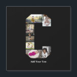 Erstellen Sie Ihre eigene Letter-C-FotoCollage Magnetkarte<br><div class="desc">Diese Monogramm-Foto-Collage ist ein personalisiertes Design,  das ein fett formatiertes Monogramm (Initialen oder Buchstaben) mit einer Sammlung von Fotos kombiniert,  die in oder um es herum künstlerisch angeordnet sind. Es ist eine stilvolle Art,  Erinnerungen zu präsentieren und gleichzeitig eine einzigartige,  elegante Touch zu Dekoration oder Geschenken hinzuzufügen.</div>
