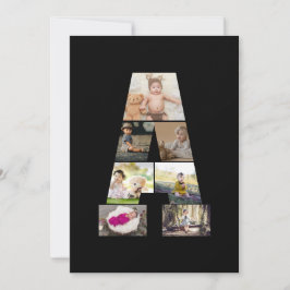 Erstellen Sie Ihre eigene Letter-Collage Dankeskarte