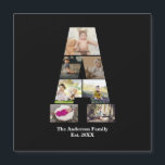 Erstellen Sie Ihre eigene Letter-Collage Magnetkarte<br><div class="desc">Diese Monogramm-Foto-Collage ist ein personalisiertes Design,  das ein fett formatiertes Monogramm (Initialen oder Buchstaben) mit einer Sammlung von Fotos kombiniert,  die in oder um es herum künstlerisch angeordnet sind. Es ist eine stilvolle Art,  Erinnerungen zu präsentieren und gleichzeitig eine einzigartige,  elegante Touch zu Dekoration oder Geschenken hinzuzufügen.</div>