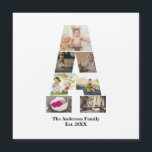 Erstellen Sie Ihre eigene Letter-Collage Magnetkarte<br><div class="desc">Diese Monogramm-Foto-Collage ist ein personalisiertes Design,  das ein fett formatiertes Monogramm (Initialen oder Buchstaben) mit einer Sammlung von Fotos kombiniert,  die in oder um es herum künstlerisch angeordnet sind. Es ist eine stilvolle Art,  Erinnerungen zu präsentieren und gleichzeitig eine einzigartige,  elegante Touch zu Dekoration oder Geschenken hinzuzufügen.</div>