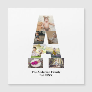 Erstellen Sie Ihre eigene Letter-Collage Magnetkarte