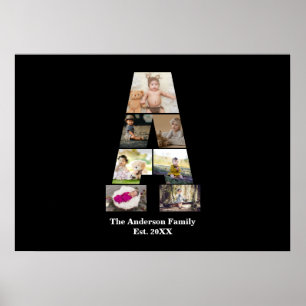 Erstellen Sie Ihre eigene Letter-Collage Poster