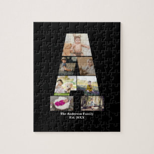 Erstellen Sie Ihre eigene Letter-Collage Puzzle
