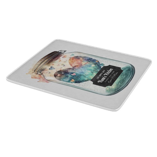 Erstellen Sie Ihre eigene Liebe des grünen Magiers Schneidebrett (Ecke)