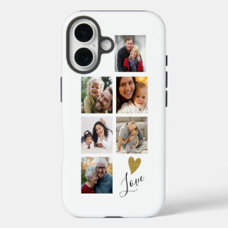 Erstellen Sie Ihre eigene Liebe für 6 Fotosammlung iPhone 16 Hülle