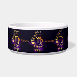 Erstellen Sie Ihre eigene Lila Himmelsvirgo Zodiac Napf