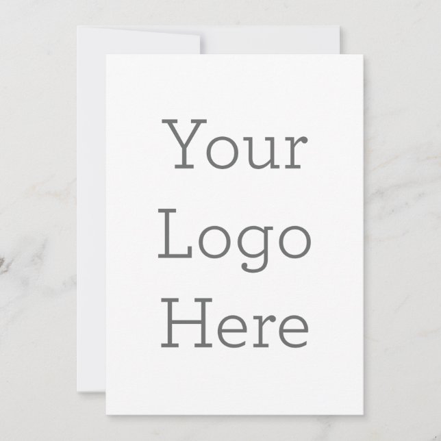 Erstellen Sie Ihre eigene Logo-Einladung Einladung (Vorderseite)