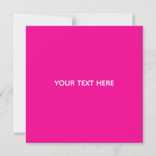 Erstellen Sie Ihre eigene magenta Einladungskarte Magneteinladung
