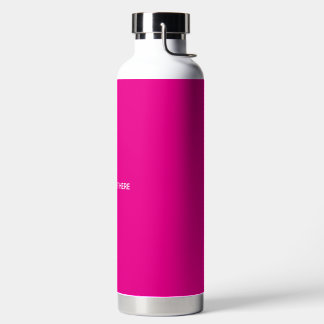 Erstellen Sie Ihre eigene Magenta-Einladungskarte Trinkflasche
