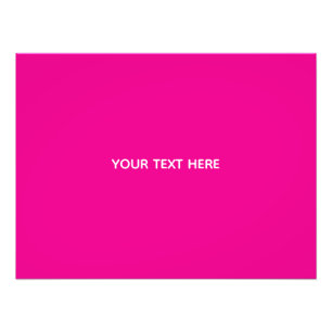 Erstellen Sie Ihre eigene Magenta-Einladungspostka Fotodruck