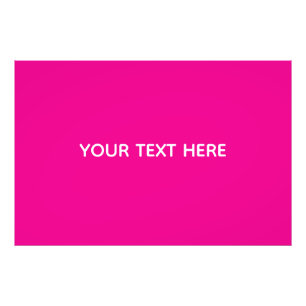 Erstellen Sie Ihre eigene Magenta-Einladungspostka Fotodruck