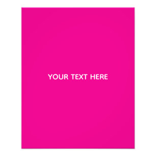 Erstellen Sie Ihre eigene Magenta-Einladungspostka Fotodruck